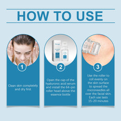 Hyaluronic Acid Face Serum for Hydrating Radiant Skin Care