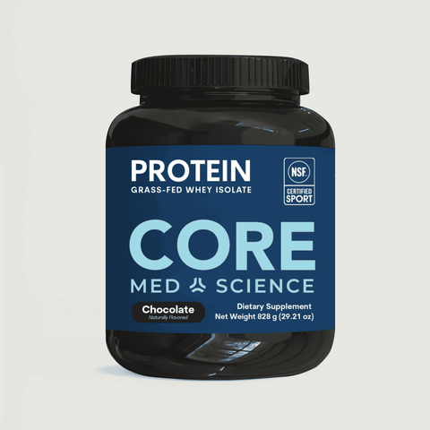 Chocolate Whey Protein Isolate Powder for Fitness Recovery