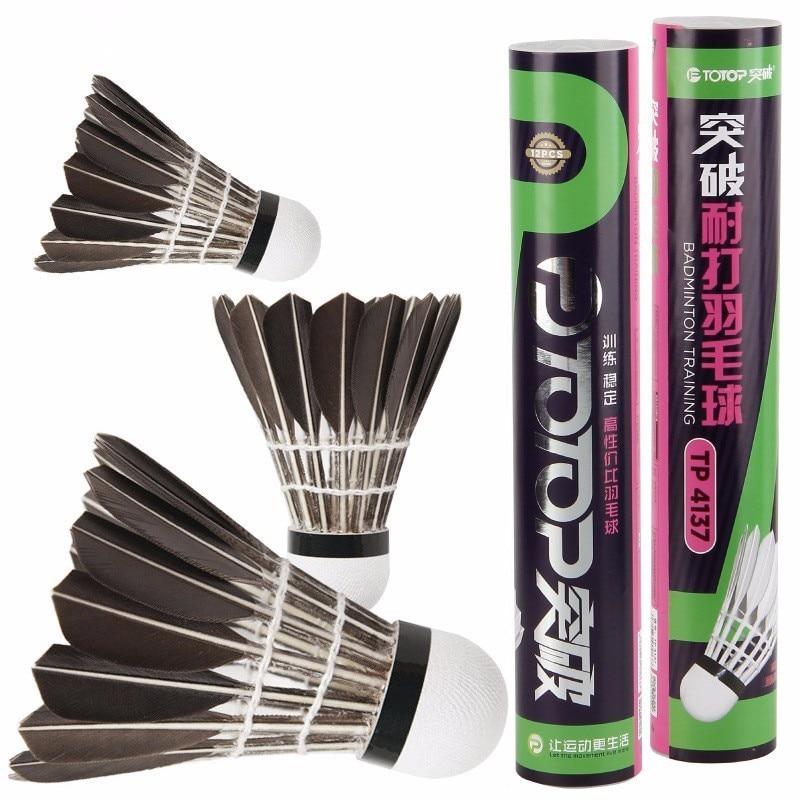 12-Piece Badminton Shuttlecock Set for Training and Play