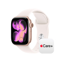 Apple Watch Series 11 [GPS 42mm] Smartwatch with Jet Black Aluminum Case with Black Sport Band - S/M. Sleep Score, Fitness Tracker, Health Monitoring, Always-On Display, Water Resistant
