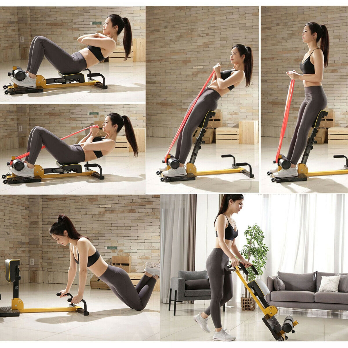8-in-1 Multifunctional Squat Fitness Equipment for Home