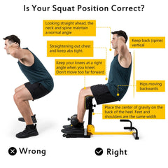 8-in-1 Multifunctional Squat Fitness Equipment for Home