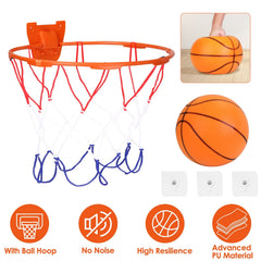Silent Foam Basketball for Indoor Low-Noise Training and Play