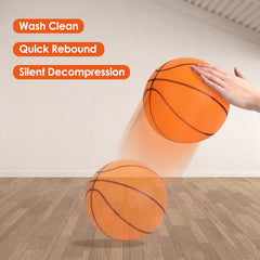 Silent Foam Basketball for Indoor Low-Noise Training and Play