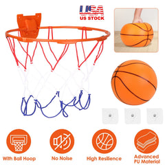 Silent Foam Basketball for Indoor Low-Noise Training and Play