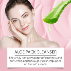 Aloe Soothing Cleanser for Gentle Pore Cleansing and Smooth Skin
