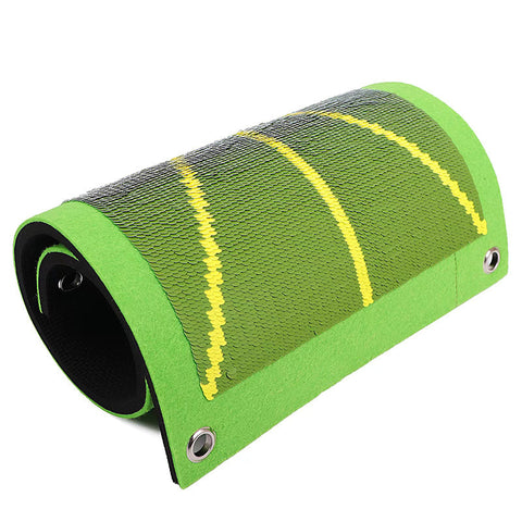 Golf Training Swing Mat for Practice and Directional Tracking