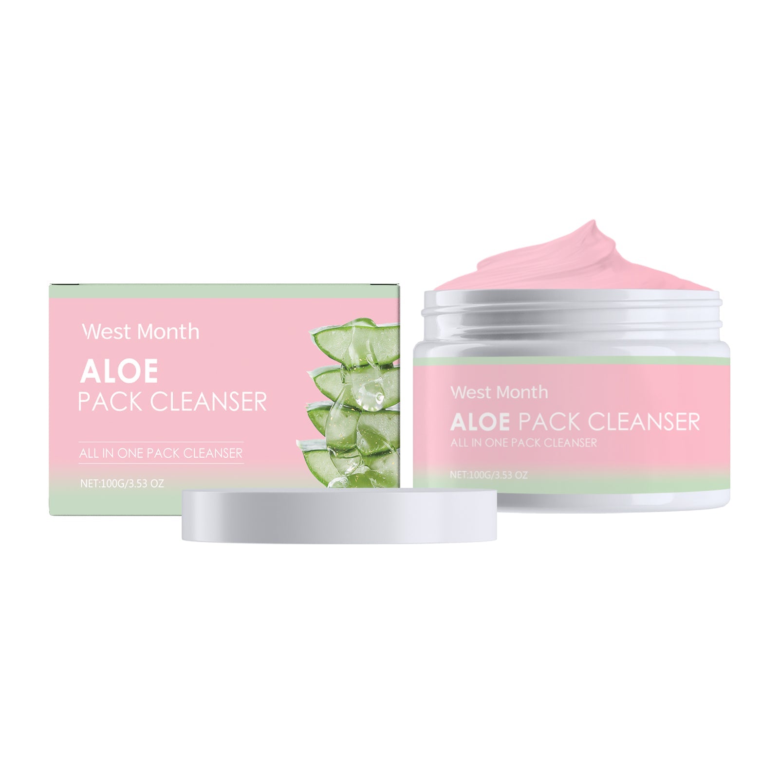 Aloe Soothing Cleanser for Gentle Pore Cleansing and Smooth Skin