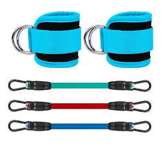 Ankle Strap Resistance Bands Set for Gym Fitness Workouts