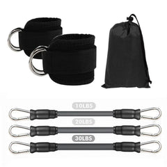 Ankle Strap Resistance Bands Set for Gym Fitness Workouts