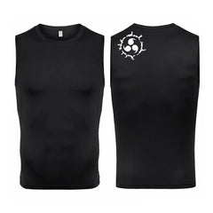 Men's Anime-Inspired Compression Tank Top for Fitness Workouts