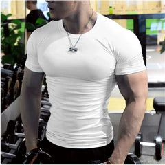 Men's Compression Gym Quick-Dry Fitness Training Shirt