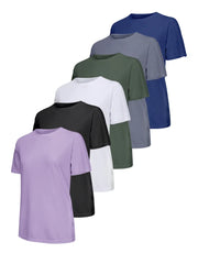 Women's Quick-Dry Compression T-Shirt for Gym Running Workouts