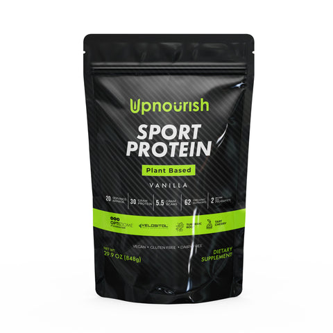 Plant Based Sport Protein Powder for Fitness and Recovery