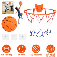 Silent Foam Basketball for Indoor Low-Noise Training and Play