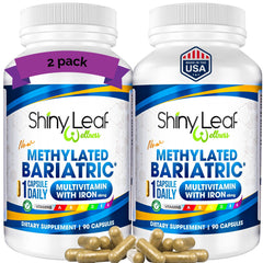 Methylated Bariatric Multivitamins with 45mg Iron Daily Capsule