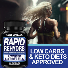Electrolyte Capsules for Muscle Recovery and Endurance