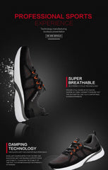 Men's Lightweight Mesh Running Sneakers for Outdoor Sports