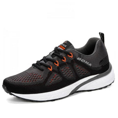 Men's Lightweight Mesh Running Sneakers for Outdoor Sports