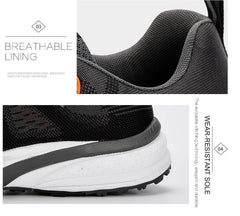 Men's Lightweight Mesh Running Sneakers for Outdoor Sports