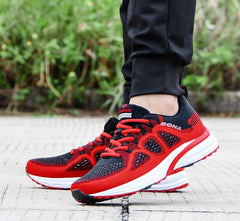 Men's Lightweight Mesh Running Sneakers for Outdoor Sports