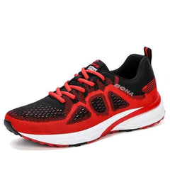 Men's Lightweight Mesh Running Sneakers for Outdoor Sports