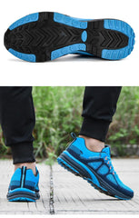 Men's Lightweight Mesh Running Sneakers for Outdoor Sports