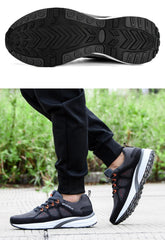 Men's Lightweight Mesh Running Sneakers for Outdoor Sports