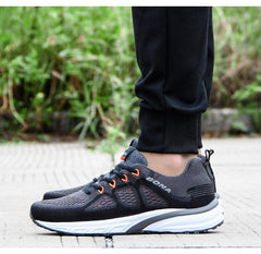 Men's Lightweight Mesh Running Sneakers for Outdoor Sports