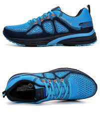 Men's Lightweight Mesh Running Sneakers for Outdoor Sports