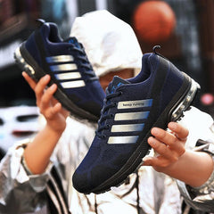 Men's Air Cushion Running Sneakers for Comfortable Athletic Training