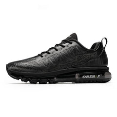 Men's Air Cushion Running Shoes with Breathable Mesh for Sports