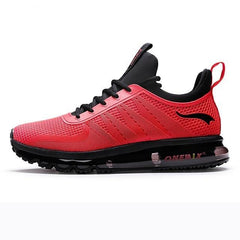 Men's Air Cushion Running Shoes with Breathable Mesh for Sports